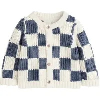 Next Cárdigan navy / naranja / offwhite