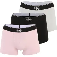 Calvin Klein Calzoncillo boxer gris claro / rosa / negro