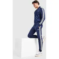 Adidas Originals Pantalón 'SUPERSTAR' azul oscuro / blanco