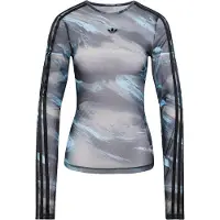 Adidas Originals Camiseta azul claro / chocolate / oliva / negro