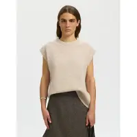Selected Jersey 'SLWLULU' greige