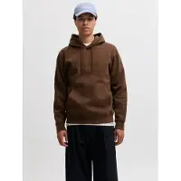 Jack & Jones Sudadera 'JJESTAR' chocolate