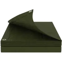 Syfax Lona con ojales Verde 6 x 12 m 180 gsm PE