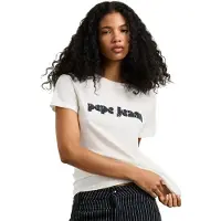 Pepe Jeans Camiseta 'Benilda' negro / blanco
