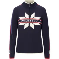 Dale of Norway - Women's Nåle Sweater - Jerséis de lana merina size M, azul