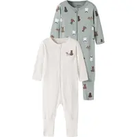 Name it Pijama crema / marrón / jade