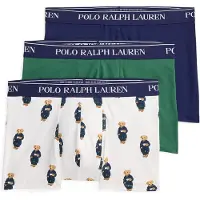 Ralph Lauren Calzoncillo boxer 'Classic' beige / navy / verde / blanco