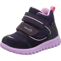 Superfit Zapatos primeros pasos 'SPORT7 MINI' berenjena / azul violaceo / lavanda