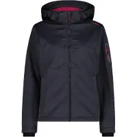 CMP - Women's Jacket Zip Hood 39A5006M - Chaqueta softshell size 50, azul
