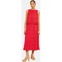 Love & roses Falda rojo oscuro