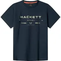 Hackett para niño. HK5000065 Camiseta Hs Legacy marino (7Años= 122cm), Casual, Algodón, Manga corta, moda infantil, ou