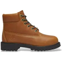 Timberland unisex para niños. TB0A2CTGEN11 Botas de piel Premium marrón (31), Plano, Cordones, Casual, moda infantil, outlet 2026