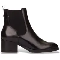 Wonders para mujer. G-6252_2763_5792 Botines de Piel Santafé 52 Negro (37), 3 a 5cm, Ninguno, Casual, outlet 2026.