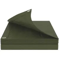 Syfax Lona con ojales Verde 4 x 8 m 90 gsm PE