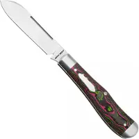 Jack Wolf Knives Jack Wolf Gateway Eureka EUREK-01-CC-WAT-SUG Satin 14C28N, CamoCarbon Watermelon Sugar, navaja