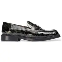 Wonders para mujer. B-9143_5521_11764 Mocasines de Piel Ned Verde (39), Plano, Ninguno, Casual, Clásico, Charol, outlet 2026.