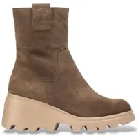 Wonders para mujer. G-7022_2215_9406 Botines de Piel Toronto 22 Marrón (41), 3 a 5cm, Ante, Cremallera, Casual, outlet 2026.