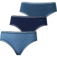 Sloggi Braga 'GO Crush' navy / azul ahumado / azul cian