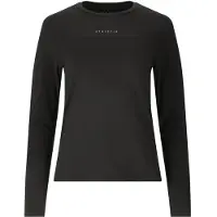 Athlecia - Women's Lonny L/S Tee - Camiseta funcional size 44, negro