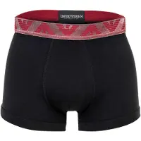 Emporio Armani Calzoncillo boxer borgoña / negro / blanco