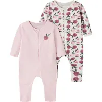 Name it Pijama De Manga Larga Peaches 2 Unidades