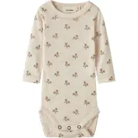 Lil´ Atelier Pijama entero/body 'NBFNalu' crema / marrón claro / oliva