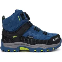CMP - Kid's Kiruna Mid Fitgo Trekking Shoes WP - Botas de trekking size 29, azul