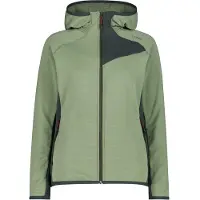 CMP - Women's Jacket Fix Hood 36G1816 - Forro polar size 46, oliva