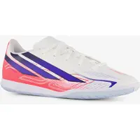 Adidas adidasBota de fútbol sala F50 Hyperfast Club para niños 33 1/2 Cloud White / Solar Purple / Solar Turbo Niño