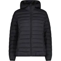 CMP - Women's Jacket Fix Hood 36K2136 - Chaqueta de fibra sintética size 42, negro