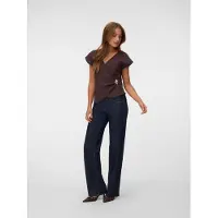 Vero Moda Top 'VMJulieta' chocolate