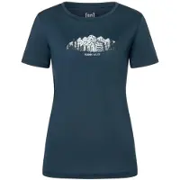 Super.natural - Women's Canadian Woods Tee - Camiseta de merino size XL, azul