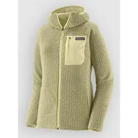 Patagonia - Women's R1 Air Full-Zip Hoody - Forro polar size M, oliva/beige