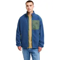 Quiksilver - Clean Coast Full-Zip - Forro polar size L, azul