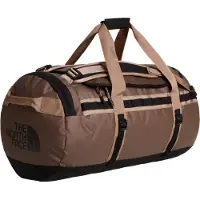 The North Face - Bolsas Duffel - Base Camp Duffel M Smokey Brown TNF Black - Marrón