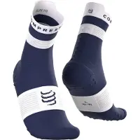 Compressport - Pro Racing Socks V4.0 Run High - Calcetines de running size T4 - EU 45-48, azul