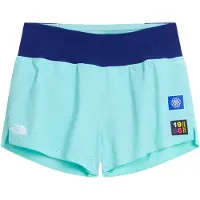The North Face - Ropa trail running mujer - W Summit Pacesetter Short Graphic Canal Blue para Mujer - Talla M - Azul