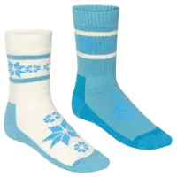 Kari Traa - Women's Rusa Sock 2-Pack - Calcetines de invierno size 39-41, azul