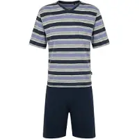 Hajo Pijama corto azul / mezcla de colores