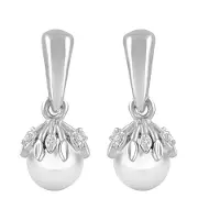 Diamant Exquis Pendientes plata