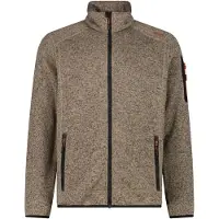 CMP - Jacket Jacquard Knitted 3H60747N - Forro polar size 60, marrón