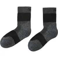 Reima - Kid's Patikka Socks - Calcetines multifuncionales size 38-41, negro/gris