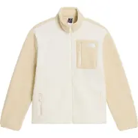 The North Face - Women's Yumiori Full Zip - Forro polar size M, blanco/beige