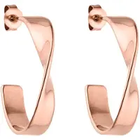 Purelei Pendientes 'Flow' oro rosa