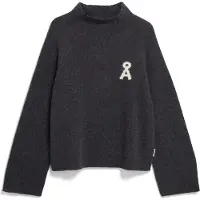 Armedangels Jersey 'ICONIC ŠMonalaa' antracita / blanco
