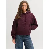 JJXX Sudadera 'JXStudio Vesterbro' rojo vino / blanco