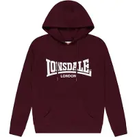 Lonsdale Sudadera 'Flookburgh' rojo