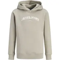 JACK&JONES JUNIOR Junior Sudadera 'JJAVERY' verde pastel / blanco
