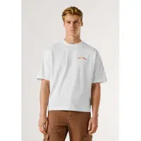 Pepe Jeans para hombre. PM5010307 Camiseta Gideon Multicolor blanco (L), Casual, Algodón, Manga corta, outlet 2026.