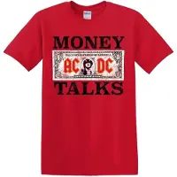 AC/DC Camiseta 'Money Talks' rojo
